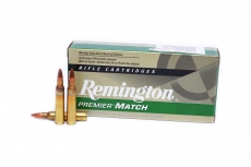 Remington Premier Match 223 mit 52 gr. Sierra-Matchking-Geschoss