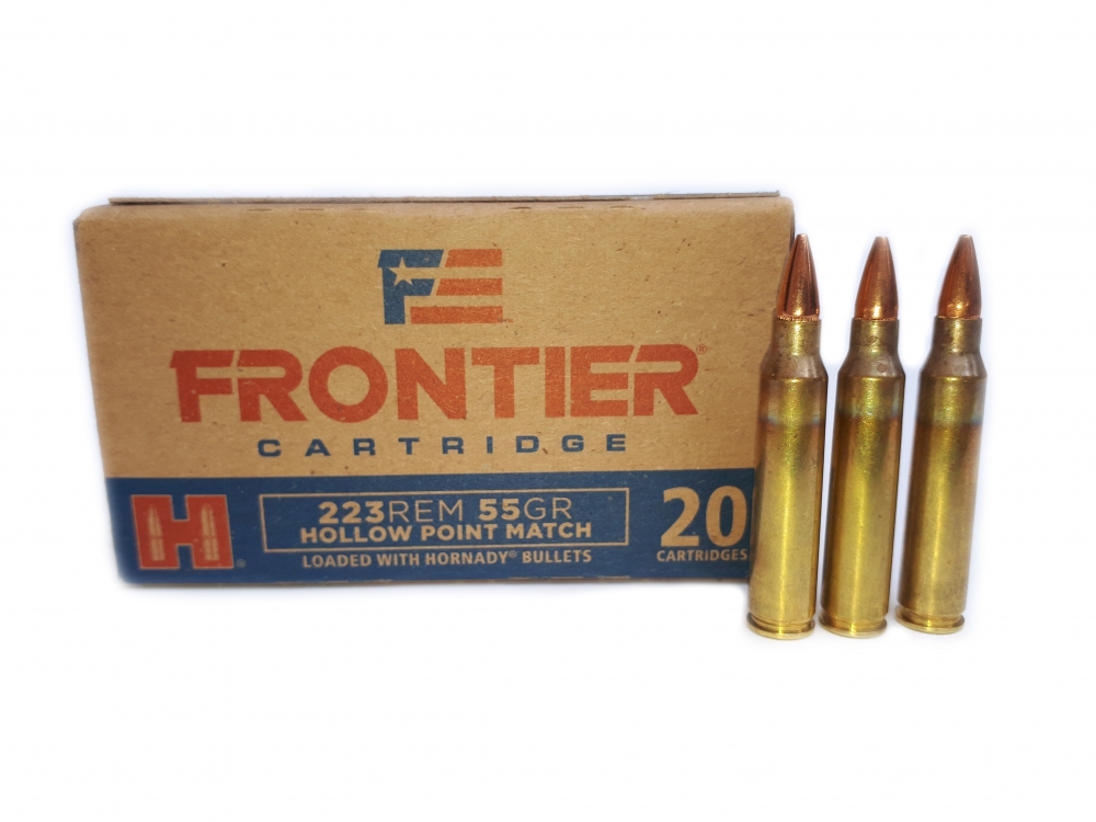 Hornady Frontier .223 Remigton 55 gr. HP Match
