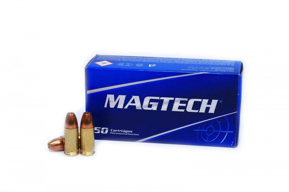 9 mm Luger Magtech 115 gr. JHP